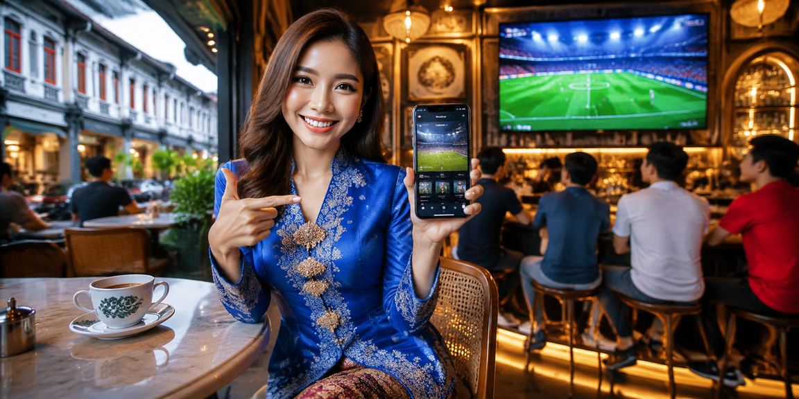 Peminat bola sepak Malaysia bertaruh di platform 7010 di Ipoh